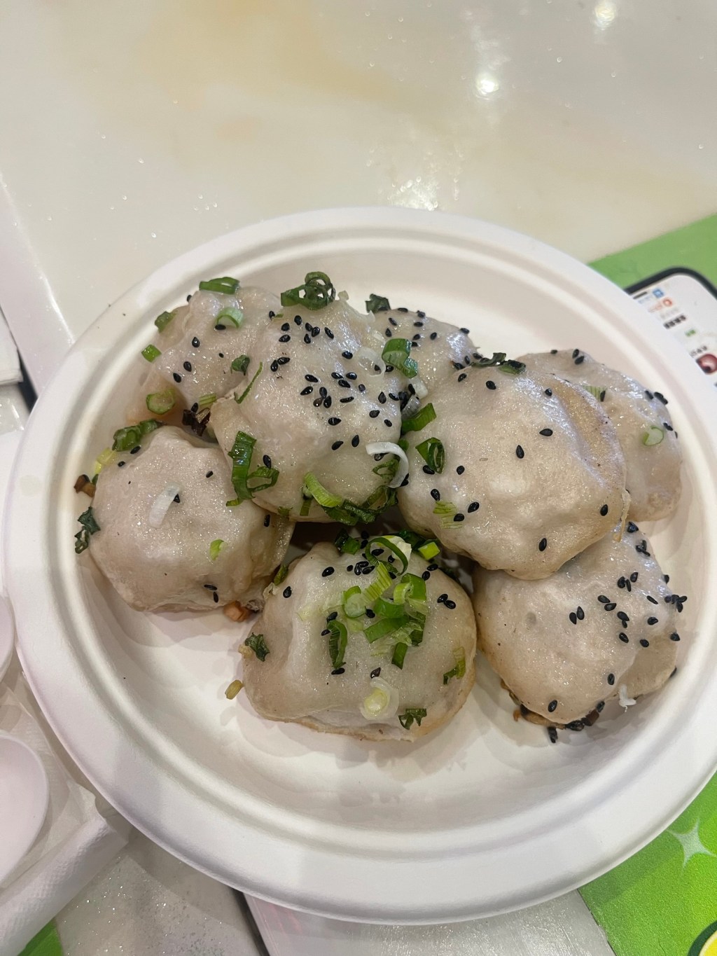 It’s in new world mall Pan Fried Dumplings –&nbsp;Queens
